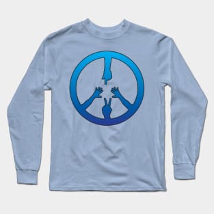 Peace Brothers and Sisters Long Sleeve T-Shirt